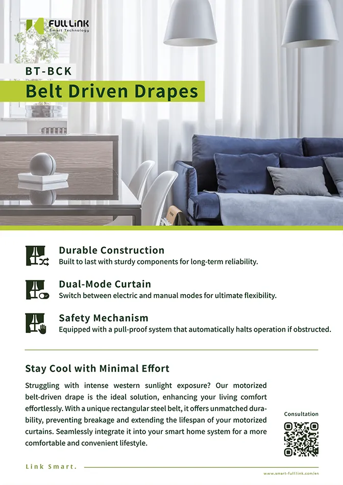 Smart Drapes - Belt Driven